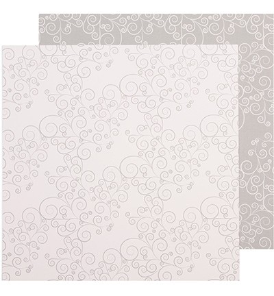 Original Design Cardstock - Lichtroze swirl