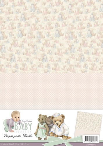 Amy Design - Baby Collection - Paperpack background sheets 3