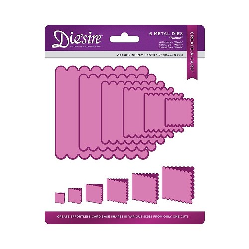 Die&#96;sire Create a Card snijmallen set - Basis kaarten - Nicole