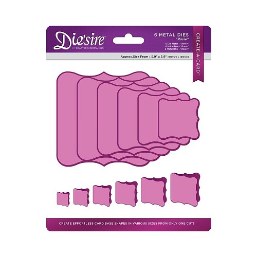 Die&#96;sire Create a Card snijmallen set - Basis kaarten - Rosie
