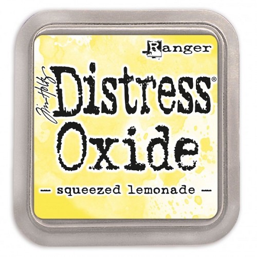 Ranger Tim Holtz distress oxide squeezed lemonade