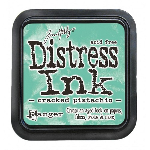 Tim Holtz mini distress ink pad cracked pistachio