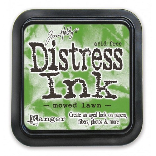 Tim Holtz mini distress ink pad mowed lawn