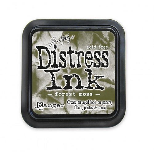 Tim Holtz mini distress ink pad forest moss