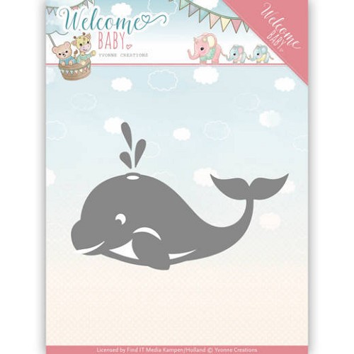 Dies - Yvonne Creations - Welcome Baby - Little Orca