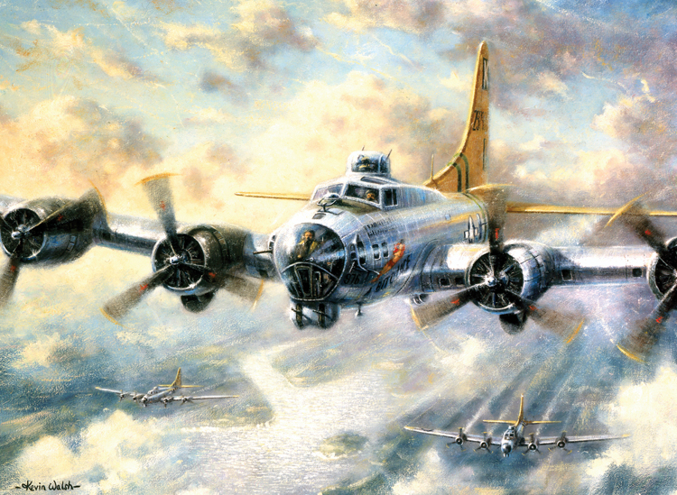 Painting by numbers FLYING FORTRESS