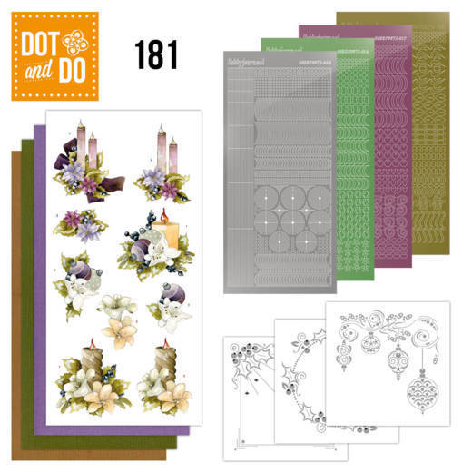 Dot and Do 181 - Precious Marieke - A Touch of Christmas - Candles 