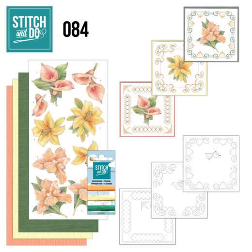 Stitch and Do 84 - Yellow Flowers