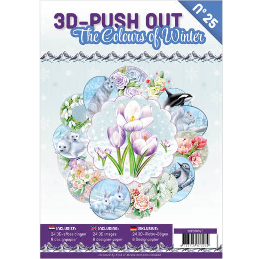 3D Push Out boek 25 - The Colours of Winter