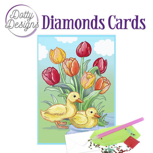 Dotty Designs Diamond Cards - Ducks