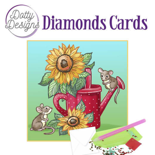 Dotty Designs Diamond Cards - Sunflowers