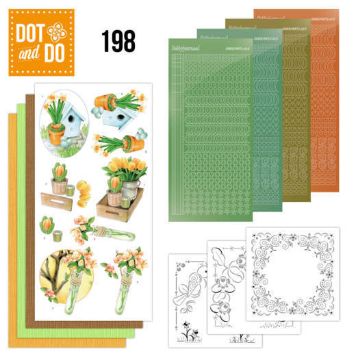 Dot and Do 198 - Jeanine's Art - Welcome Spring