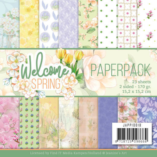 Paperpack - Jeanine's Art  Welcome Spring