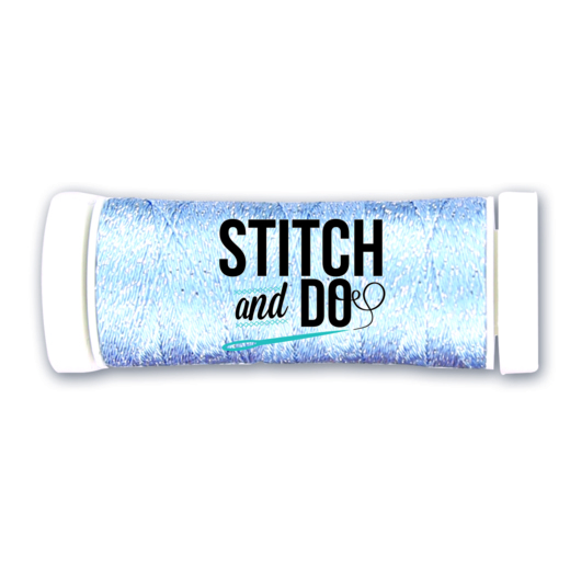 Stitch and Do Sparkles Embroidery Thread - Soft Blue