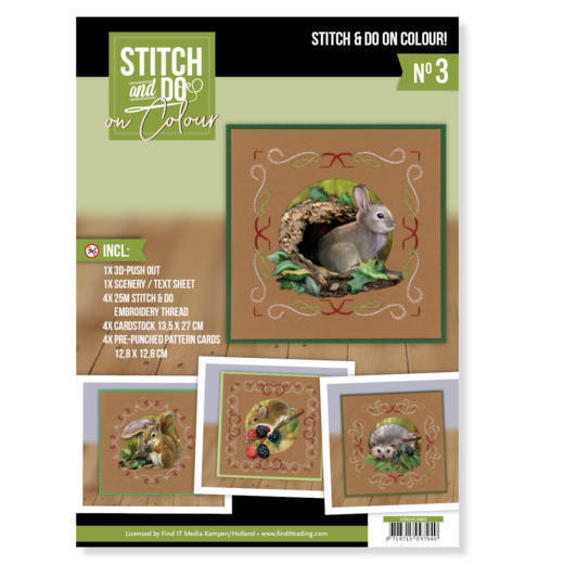 Stitch and Do on Colour 003 - Amy Design - Forest Animals 