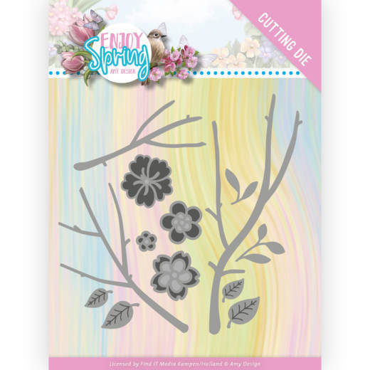 Dies - Amy Design - Enjoy Spring - Blossom Branch