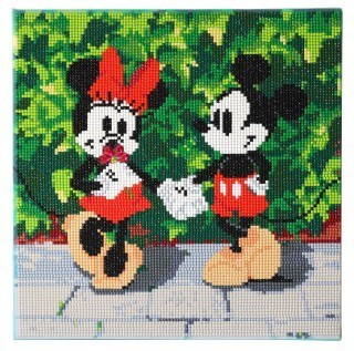 Full Crystal Art Kit® Disney Minnie and Mickey (30x30)