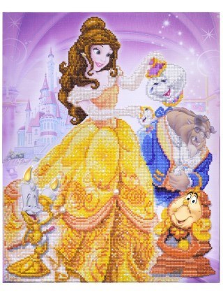 Crystal Art Kit® Disney Beauty and the Beast Medley (40x50)