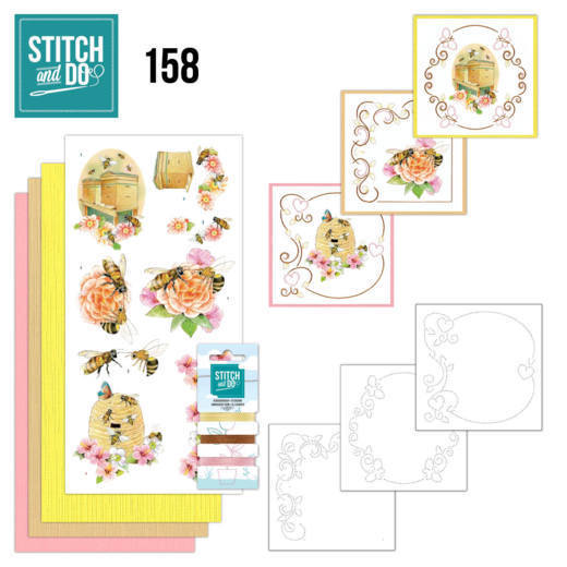 Stitch and Do 158 - Jeanine's Art - Humming Bees