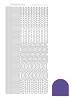Hobbydots sticker - Mirror - Purple 2